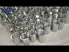 ジョンソン・ウェッジ・ワイヤー・スクリーン 幅0.5m-2.0m スロット オープニング0.02mm-15mm B2Bマーク